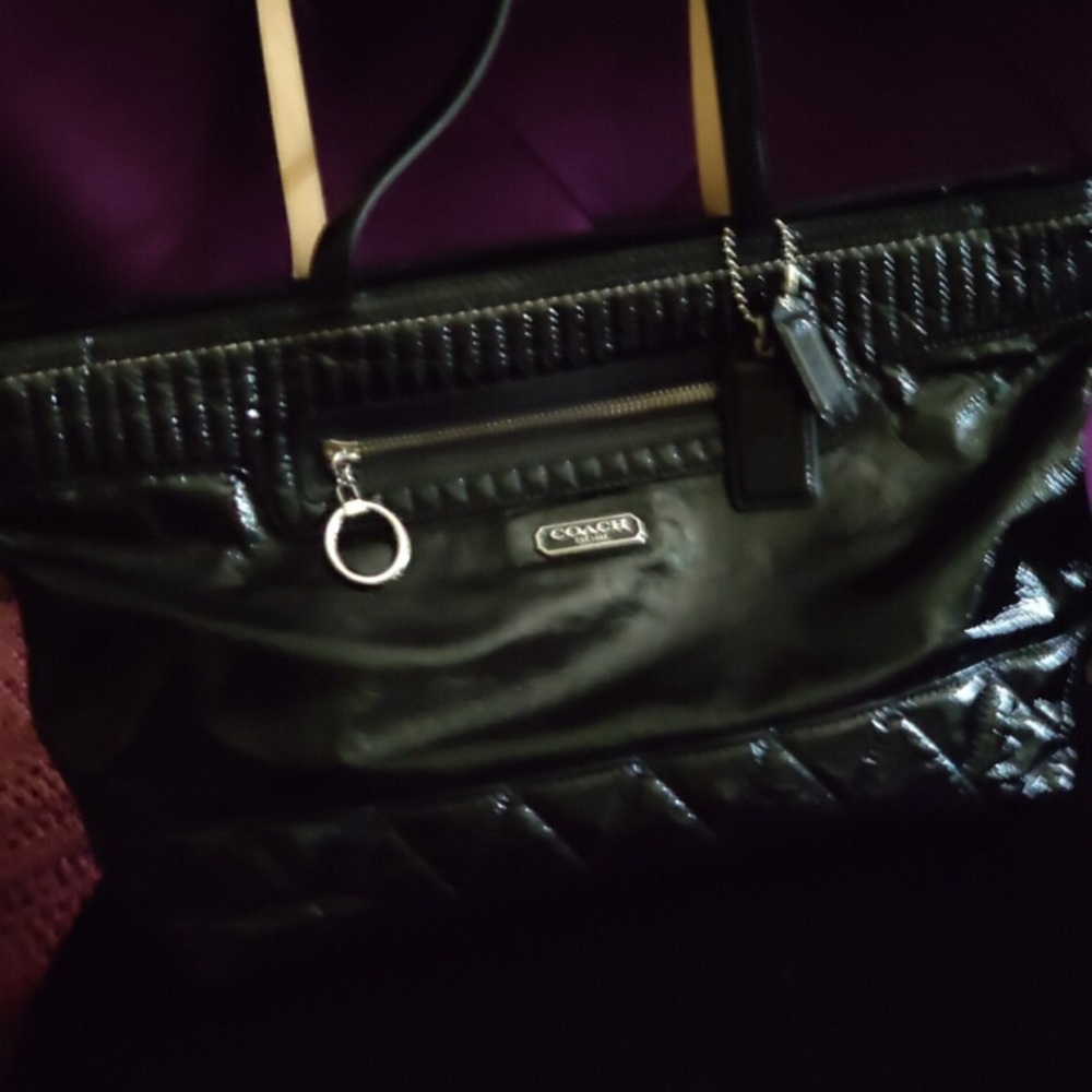 Coach tote bag fairly used great condition.
